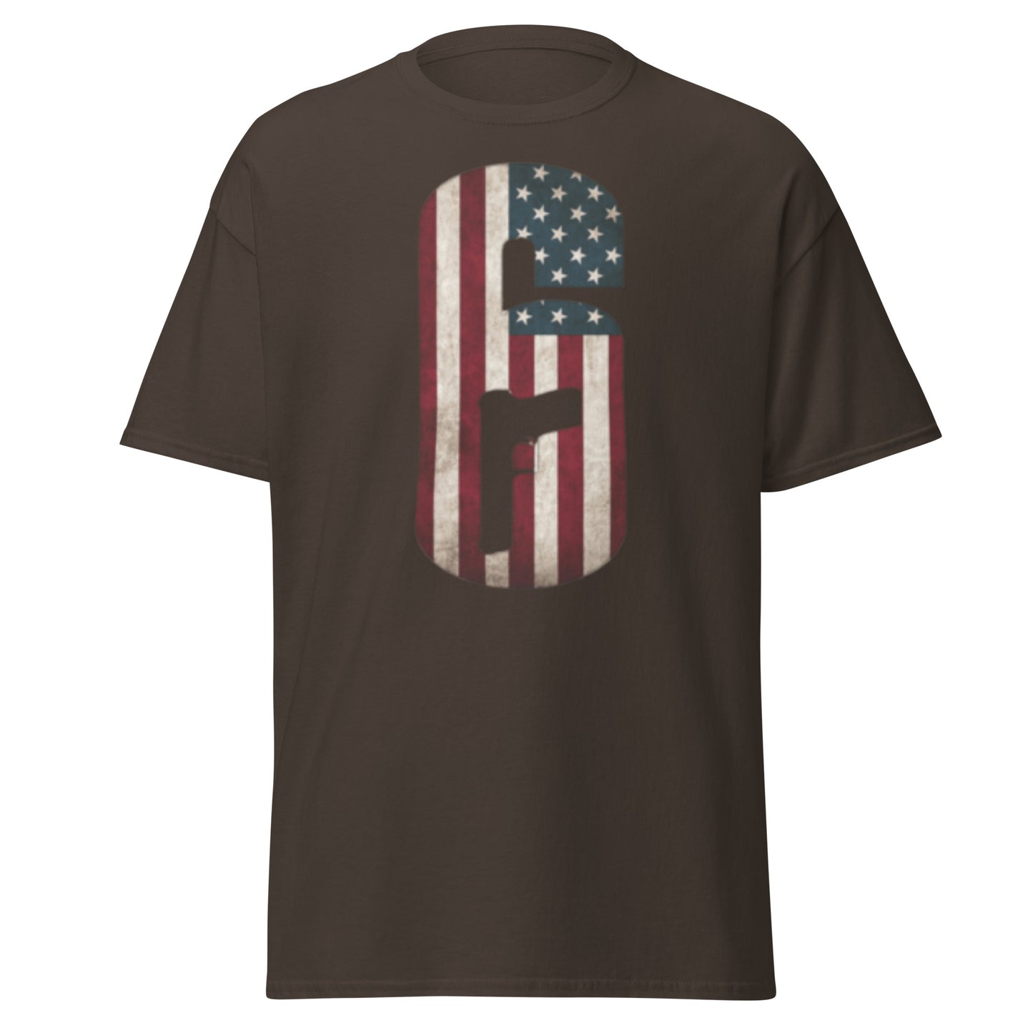 R6 American Flag tee