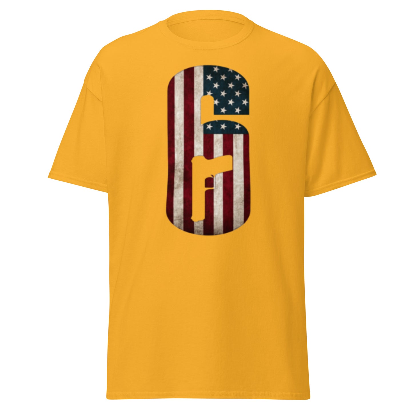R6 American Flag tee