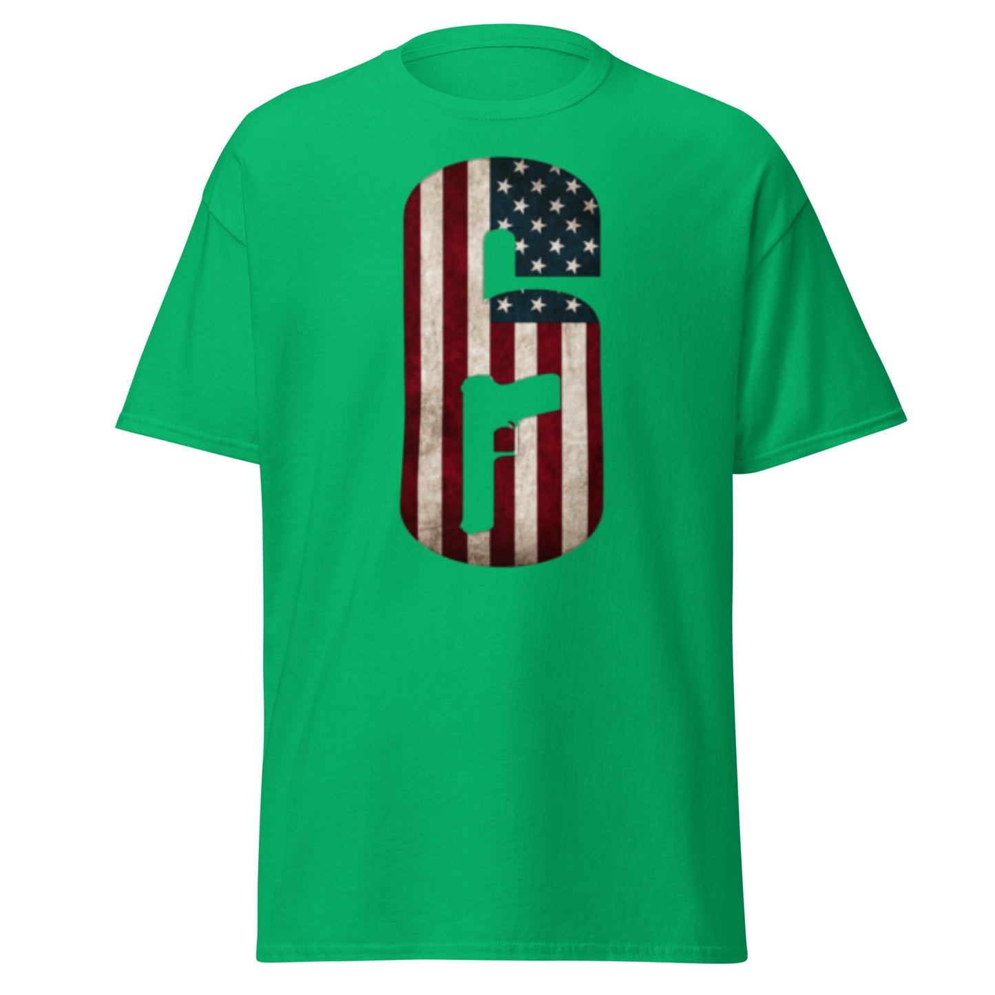 R6 American Flag tee