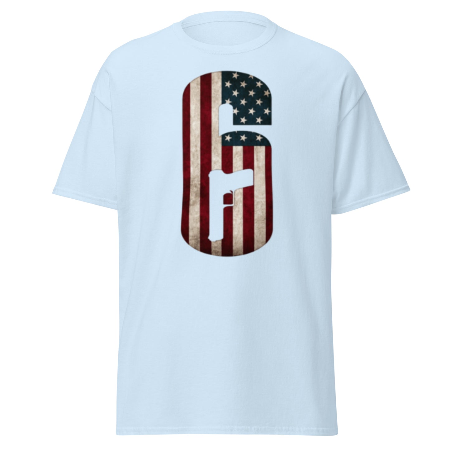 R6 American Flag tee