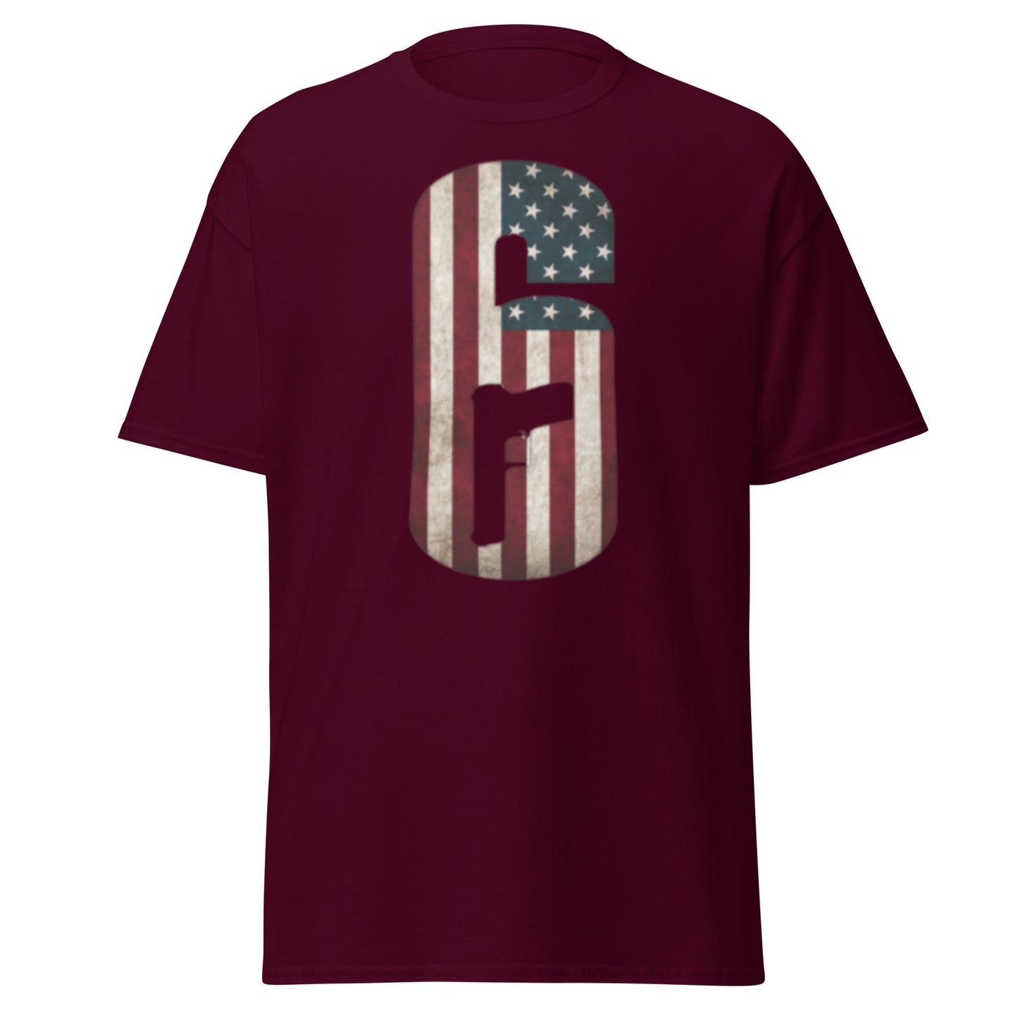R6 American Flag tee