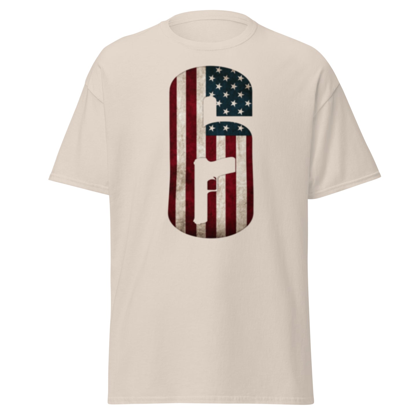 R6 American Flag tee