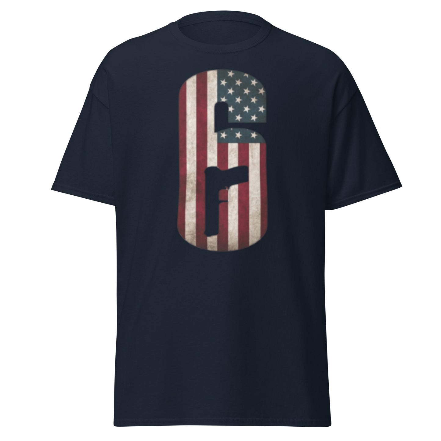 R6 American Flag tee