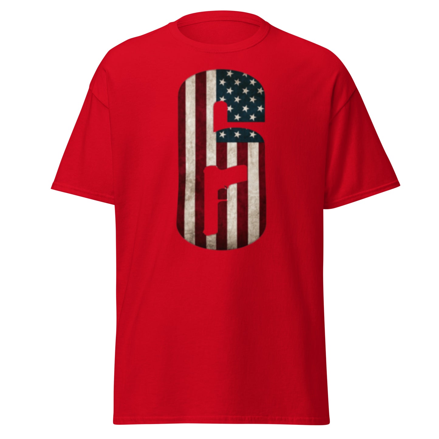 R6 American Flag tee
