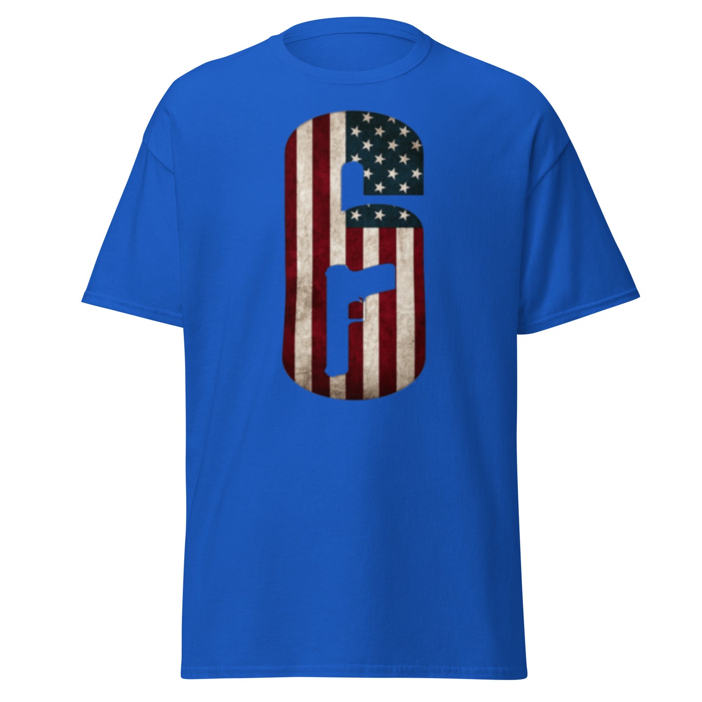 R6 American Flag tee