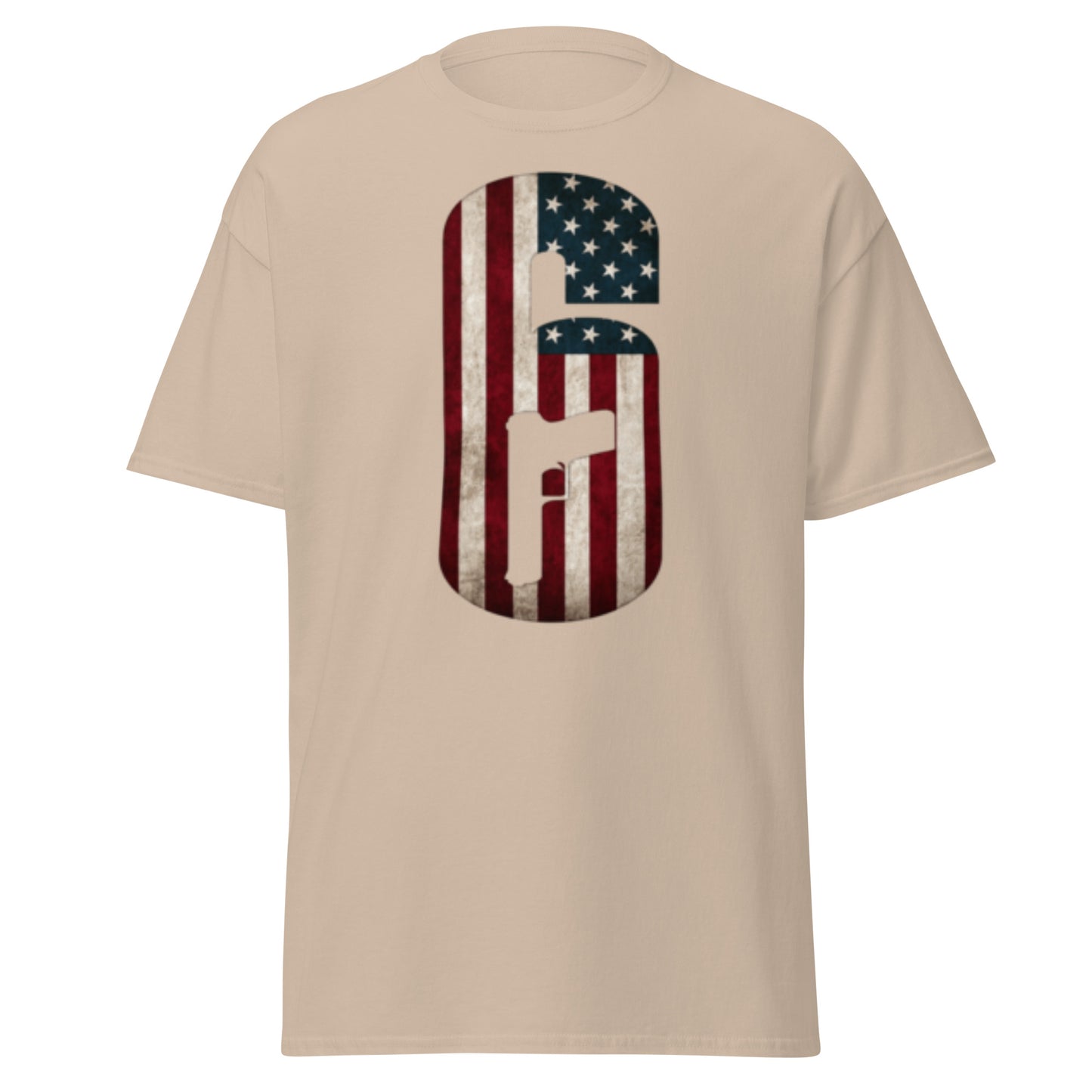 R6 American Flag tee