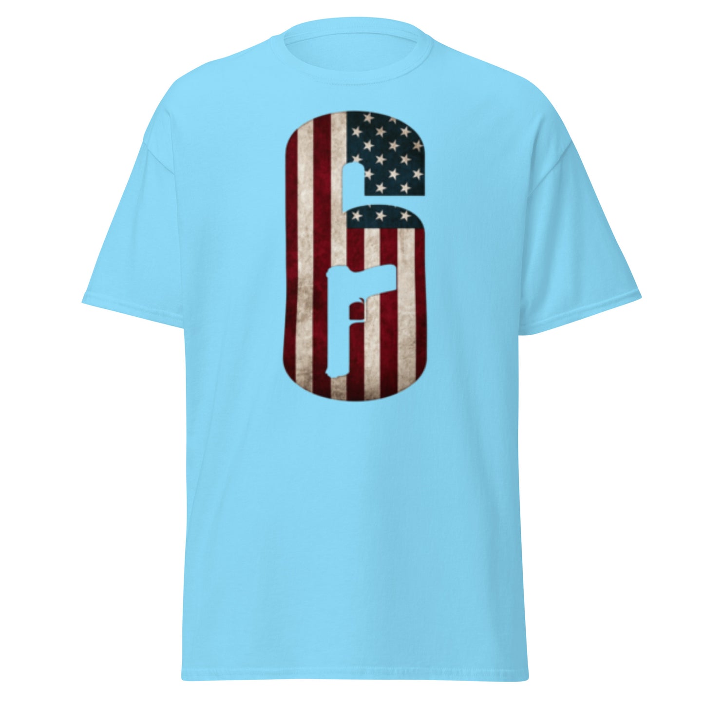R6 American Flag tee