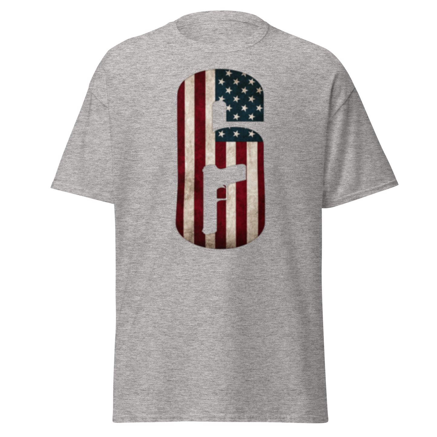 R6 American Flag tee