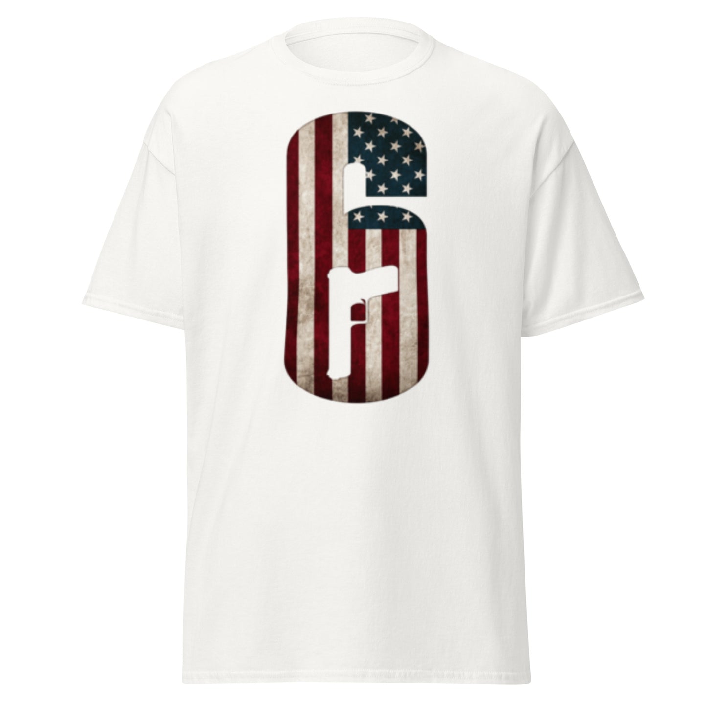 R6 American Flag tee