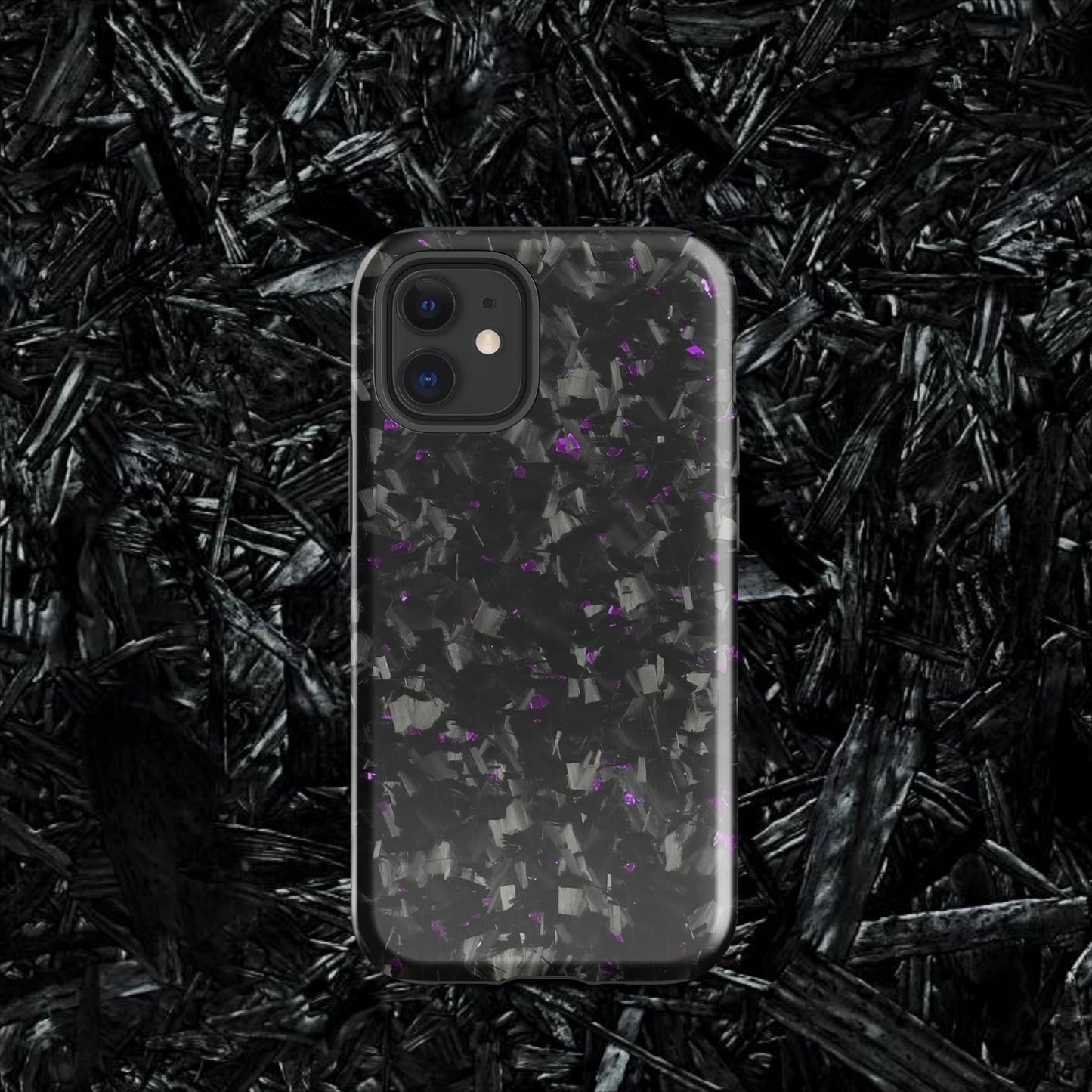 Purple Forged Carbon Case for iPhone®