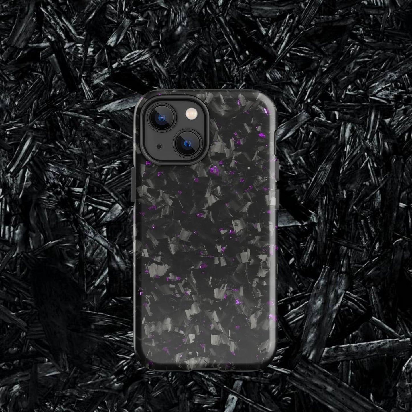 Purple Forged Carbon Case for iPhone®