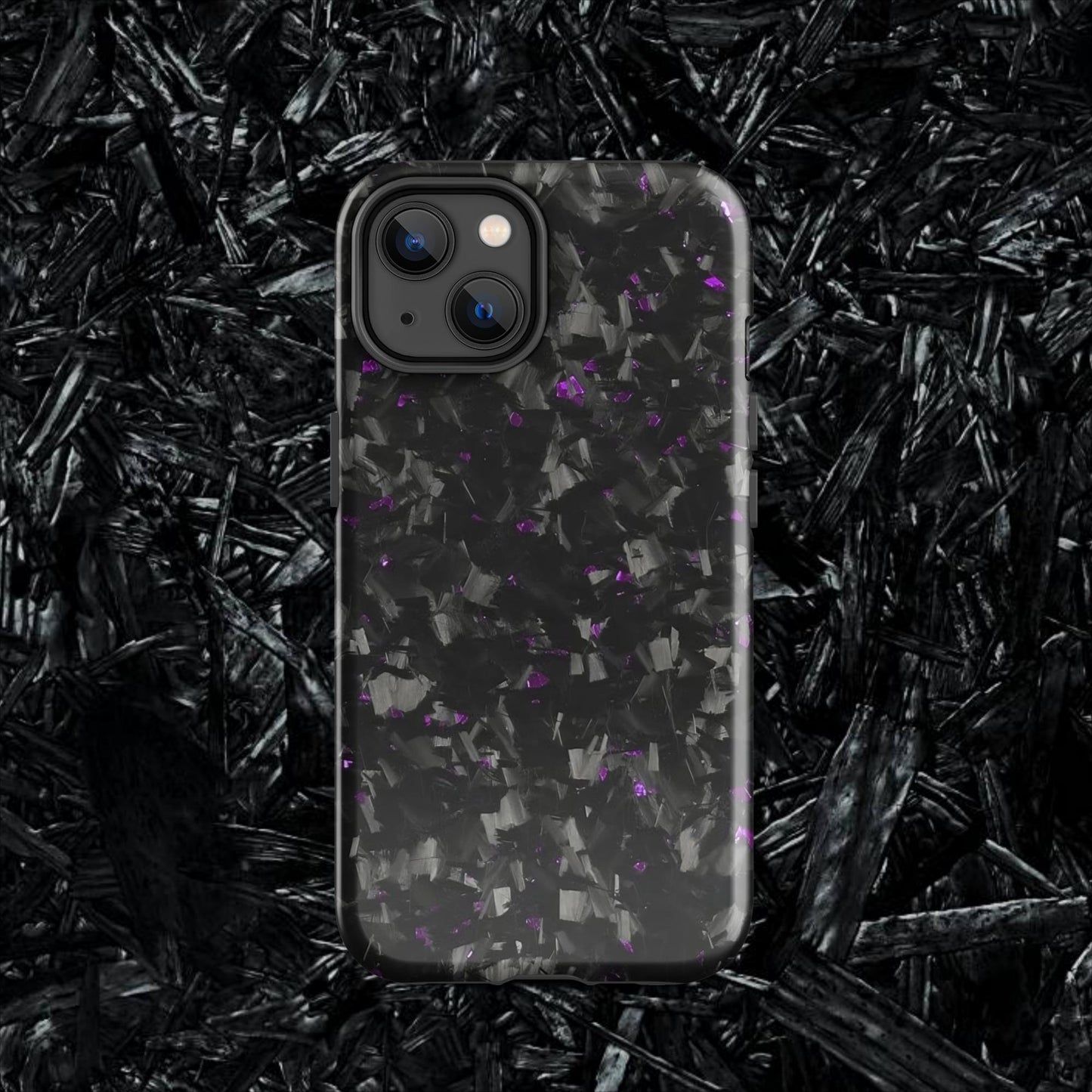 Purple Forged Carbon Case for iPhone®