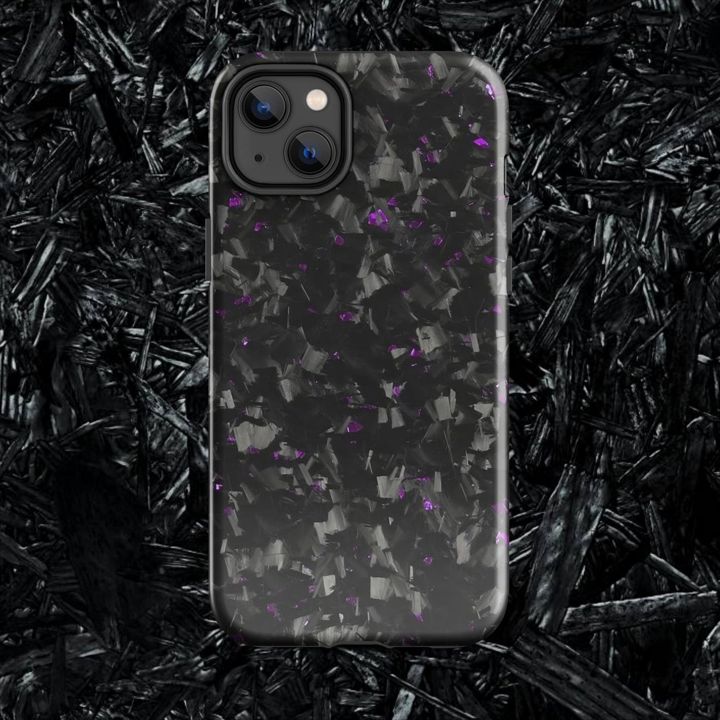 Purple Forged Carbon Case for iPhone®
