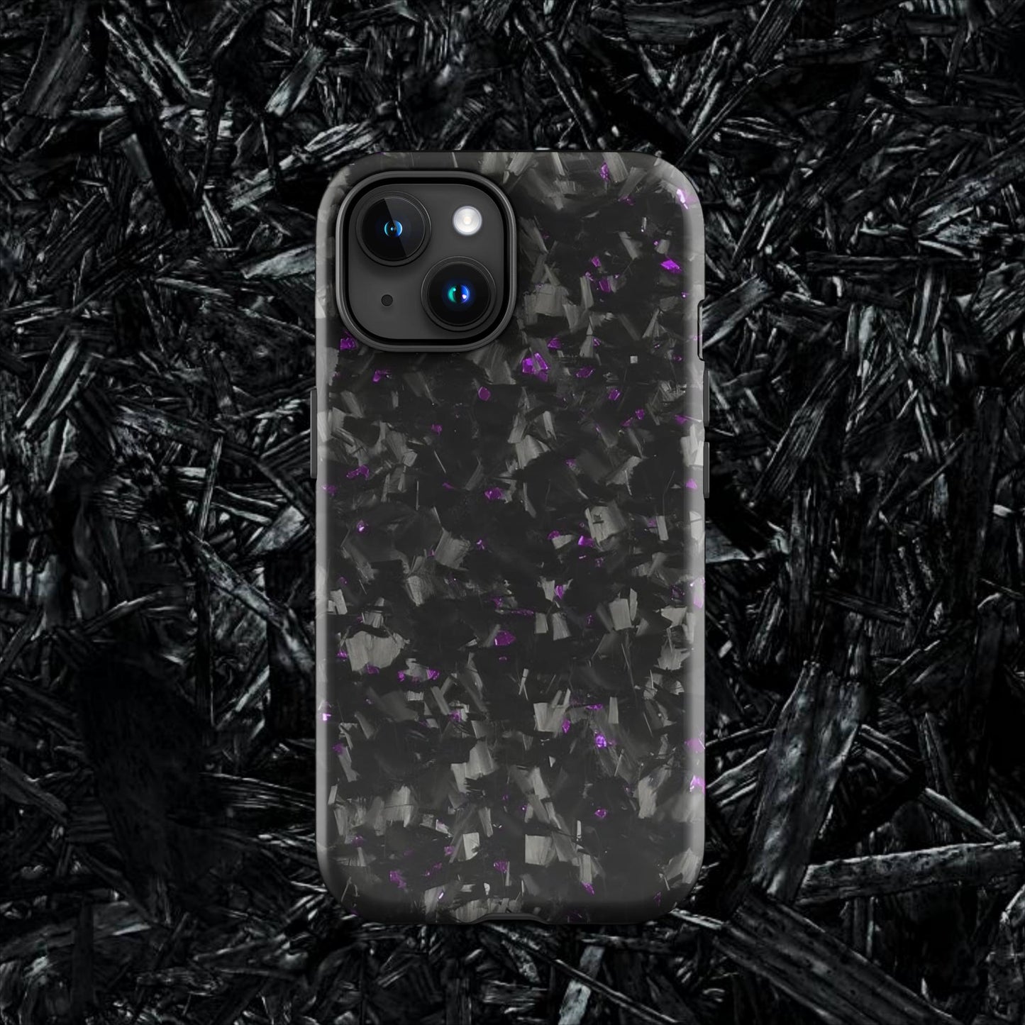 Purple Forged Carbon Case for iPhone®
