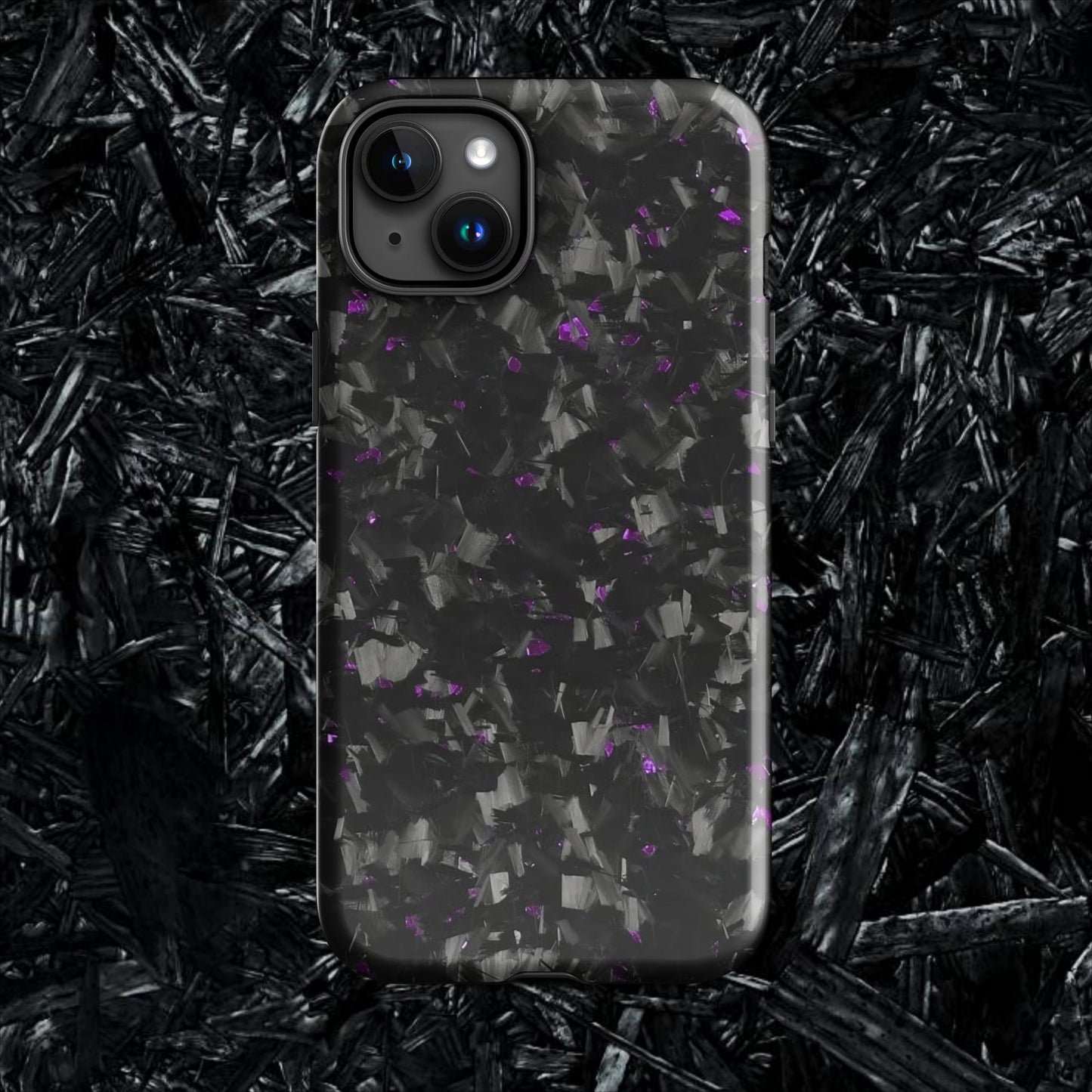 Purple Forged Carbon Case for iPhone®