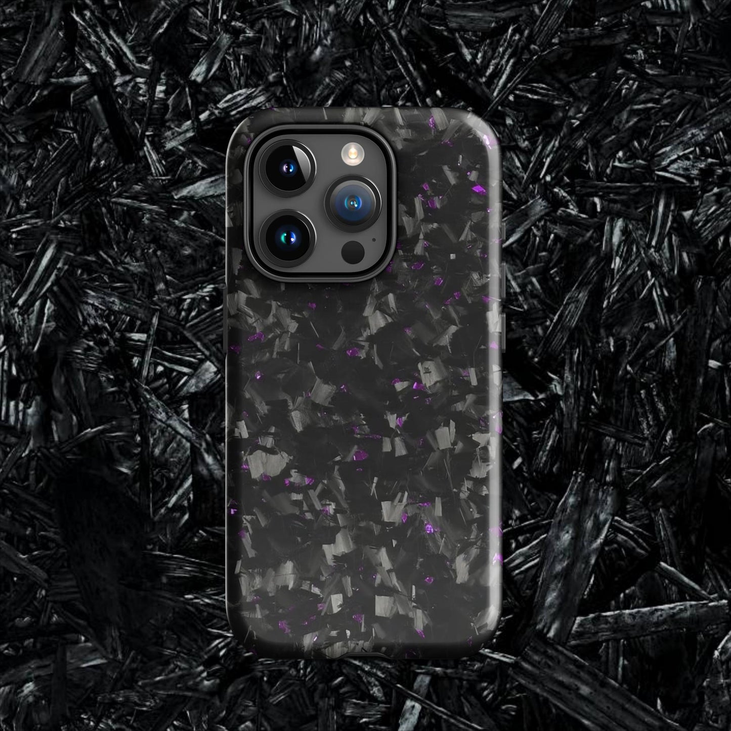 Purple Forged Carbon Case for iPhone®