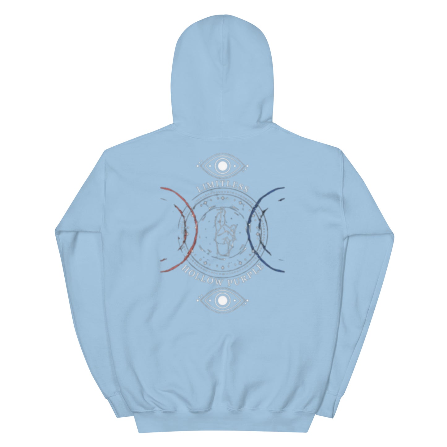 "Hollow Purple" Embroidered Hoodie