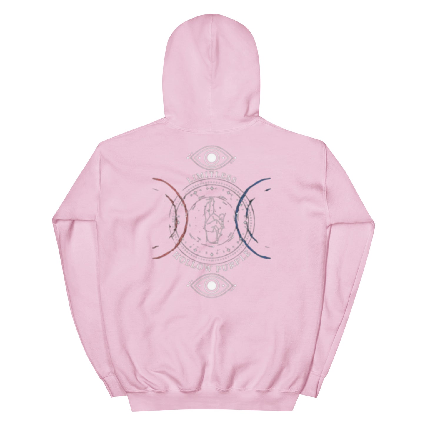 "Hollow Purple" Embroidered Hoodie