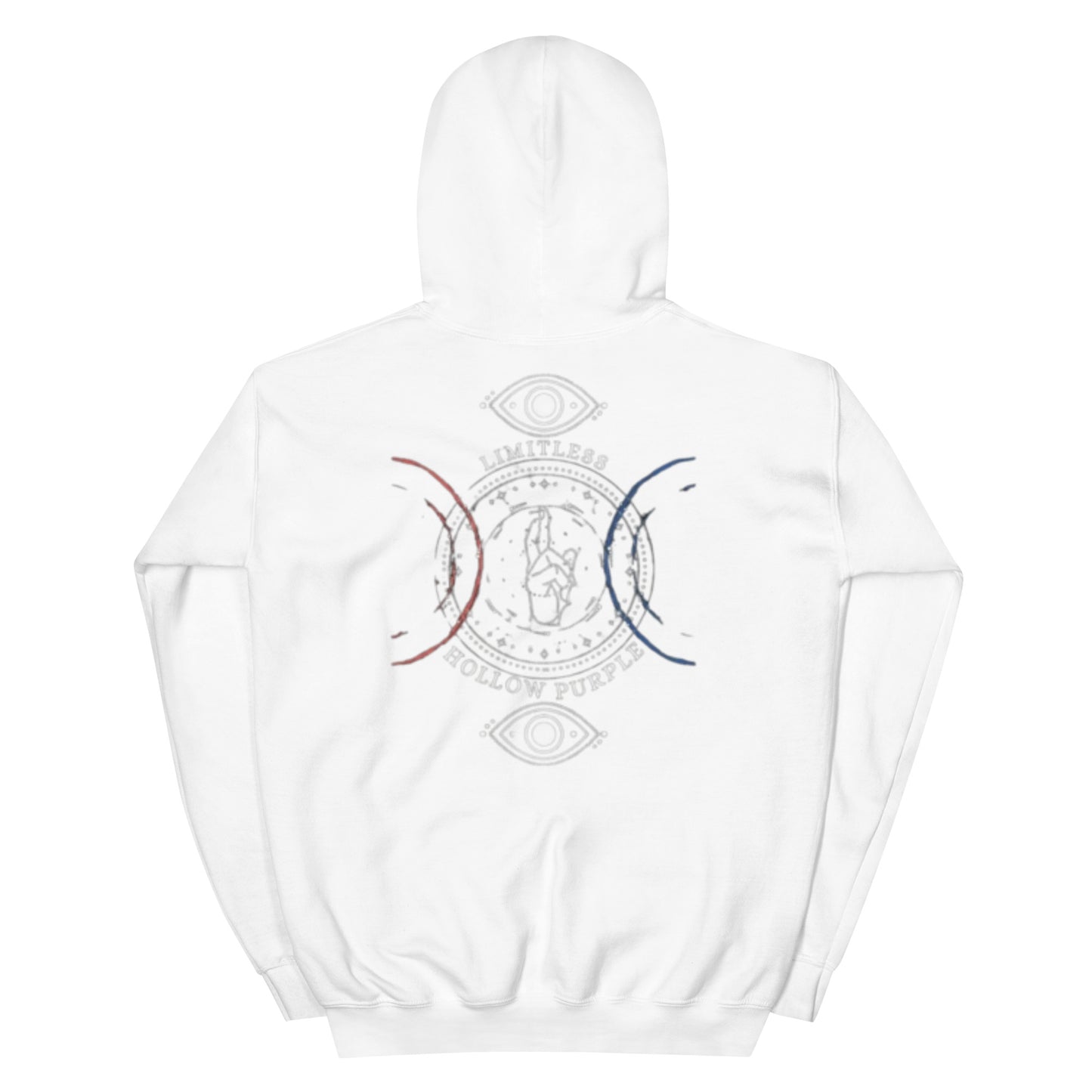 "Hollow Purple" Embroidered Hoodie
