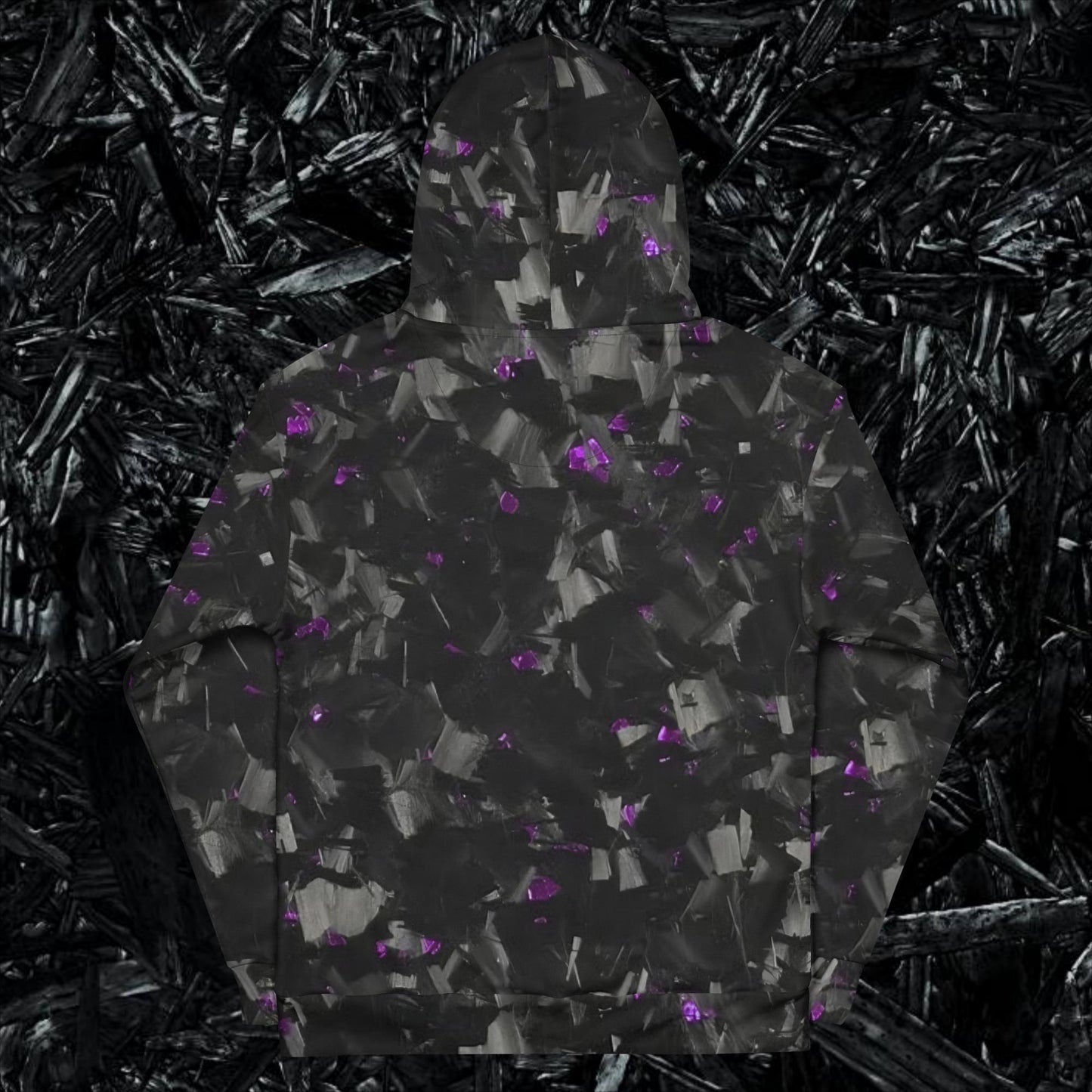 Purple Forged Carbon Hoodie
