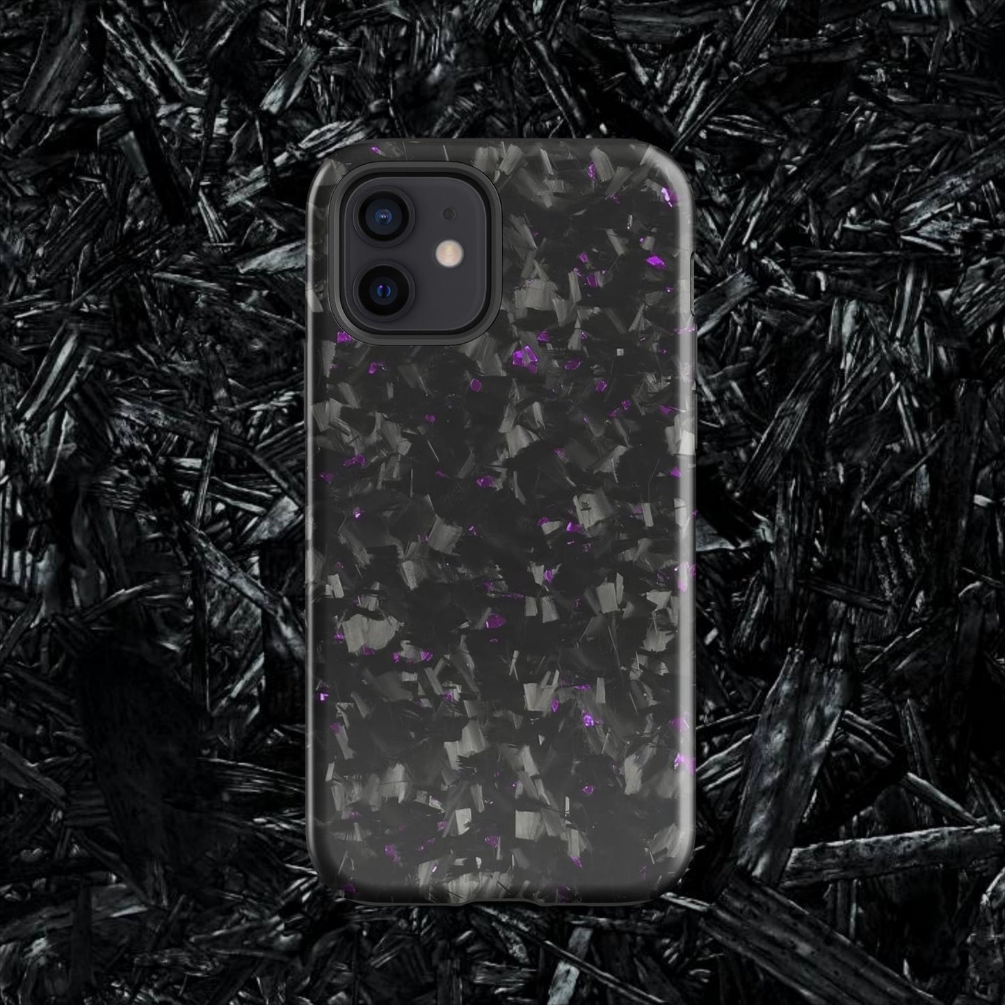 Purple Forged Carbon Case for iPhone®